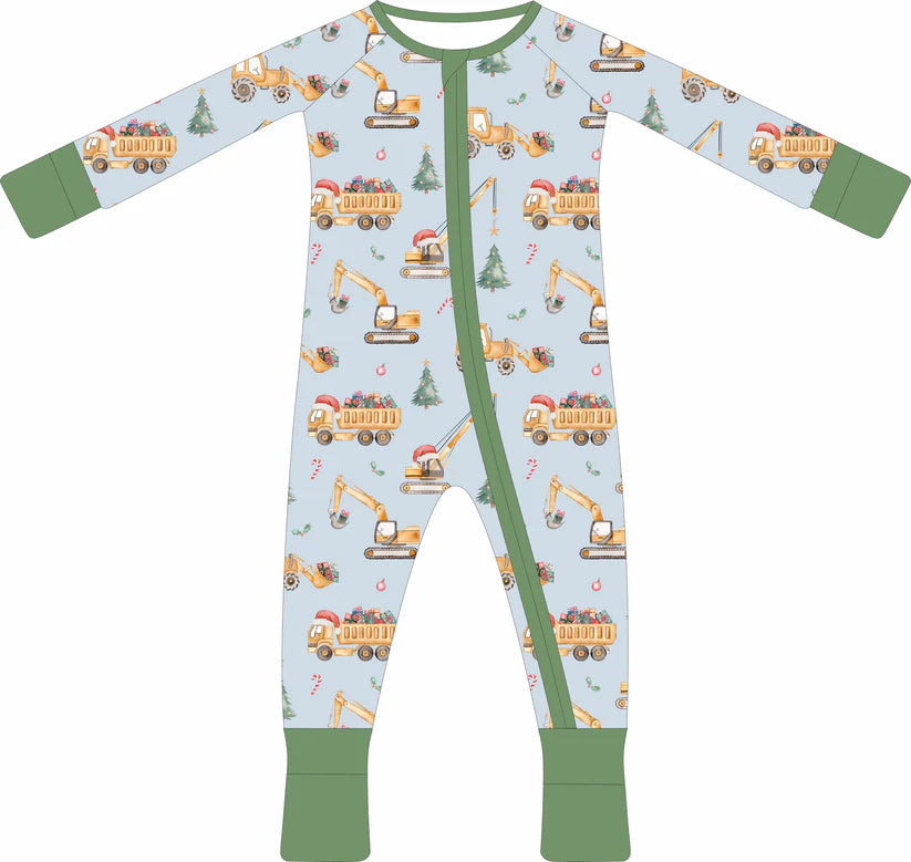 Christmas Diggers Zipper