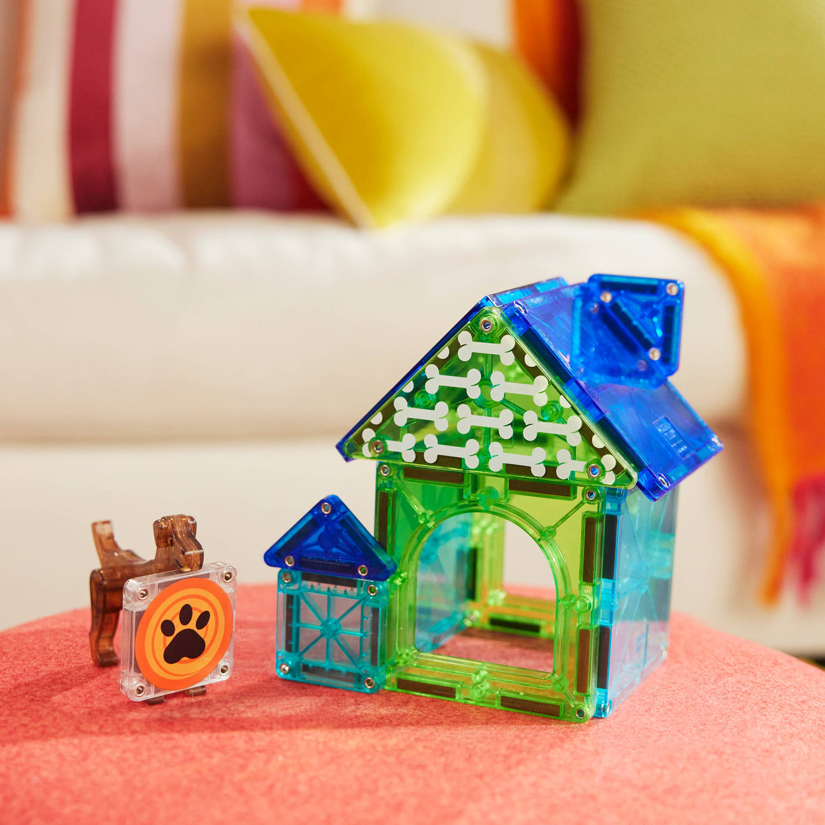 Magna-Tiles Dog House 13-Piece Set