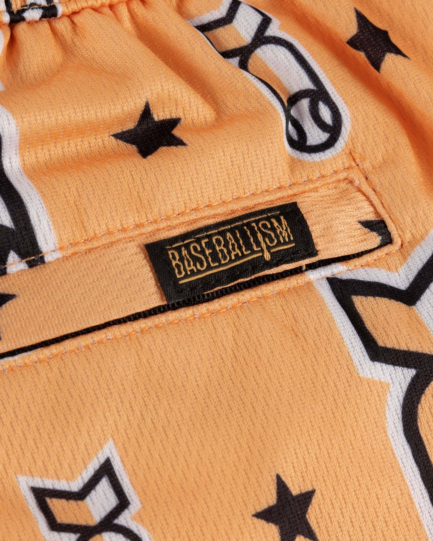 Baseballism - Stay Humble Drop Bombs Diamond Air Mesh Shorts - Youth