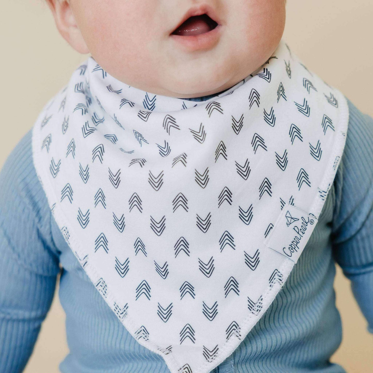 Copper Pearl - 4 Pack Baby Bandana Bibs - Alta