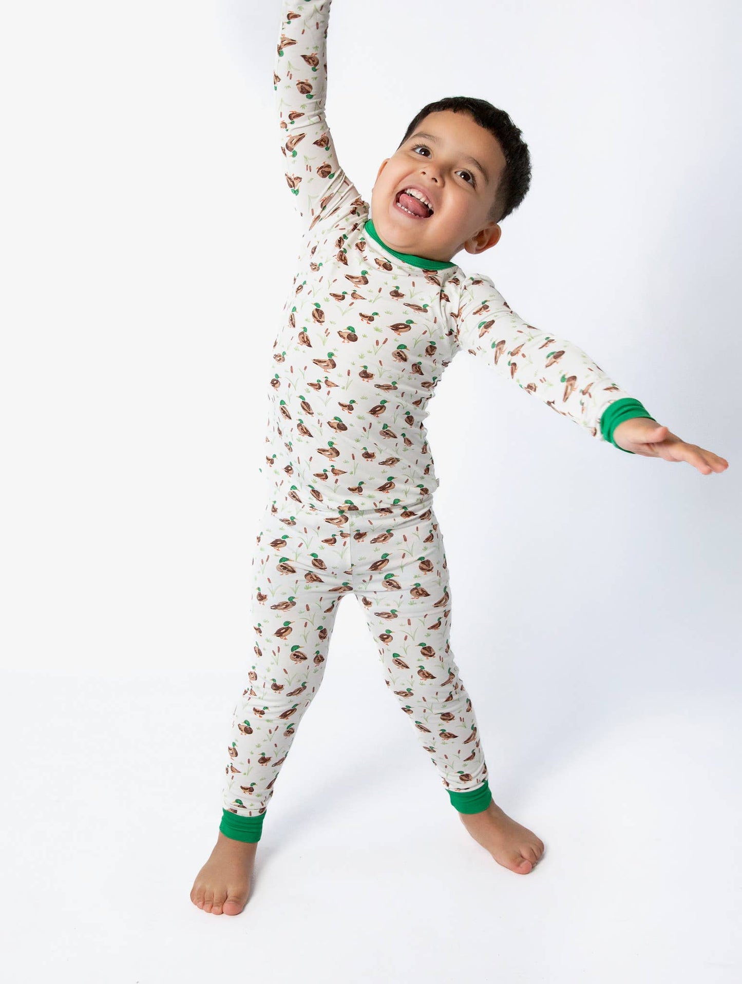 Goosies - Mallard Drake Ducks- LS/Pants Toddler Pajamas