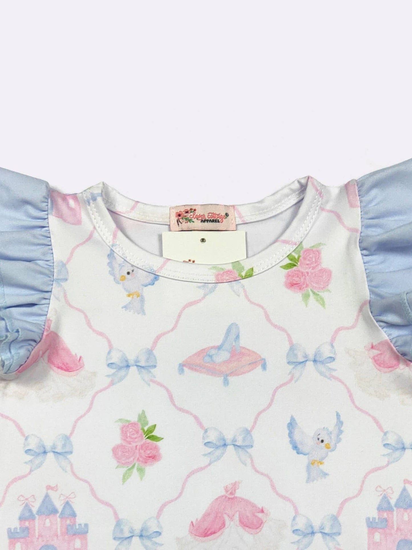 Glass Slipper Baby Romper