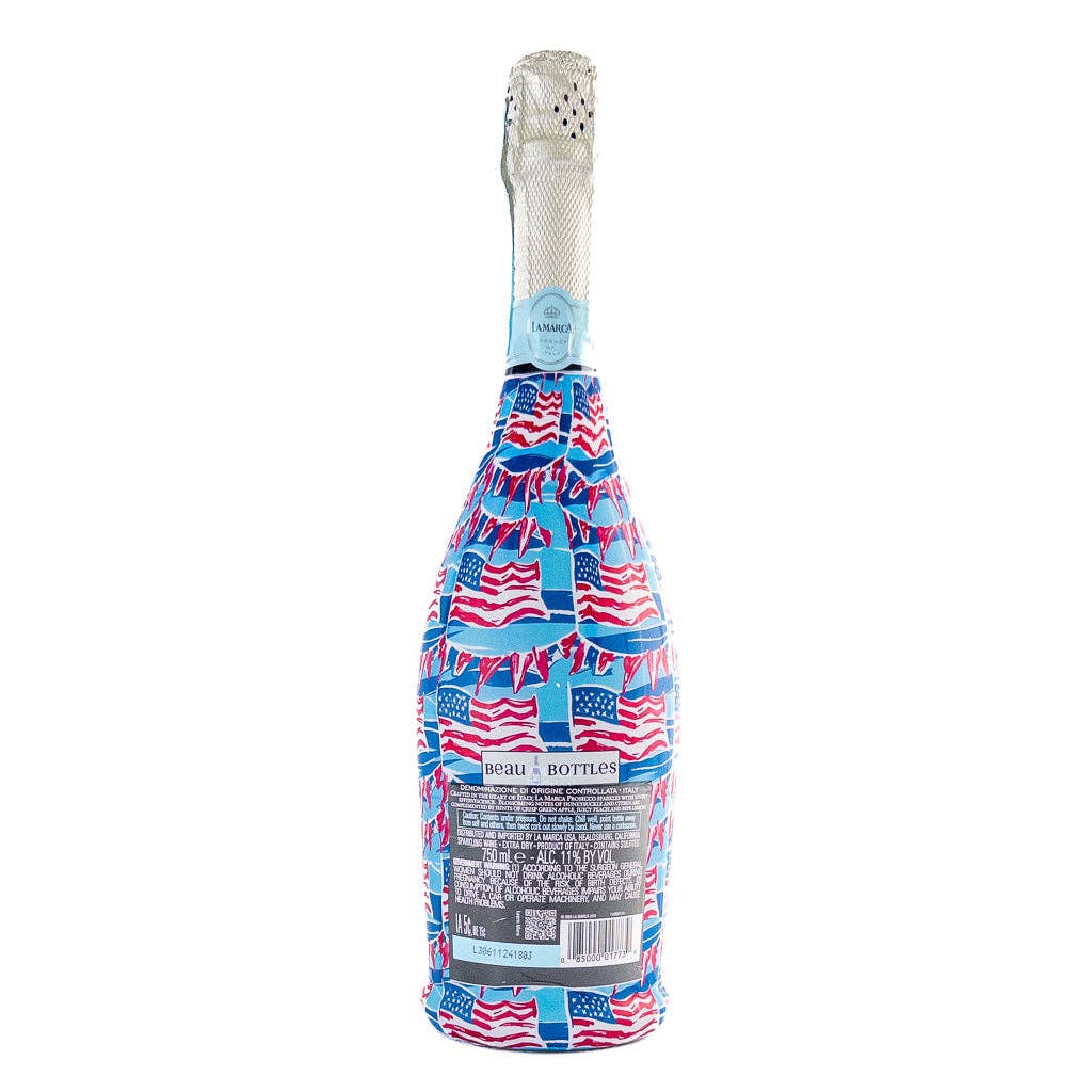 Beau Bottles - Beau Bottles Stars and Stripes - Prosecco Collection
