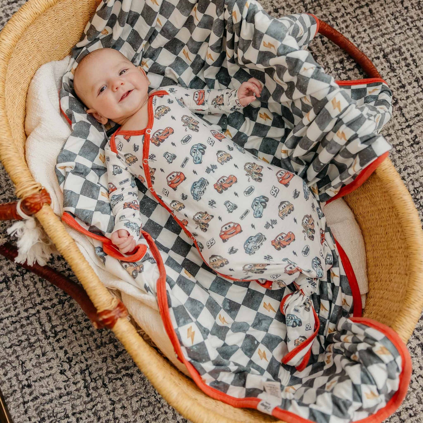 Copper Pearl - Newborn Knotted Gown - Disney Pixar Cars