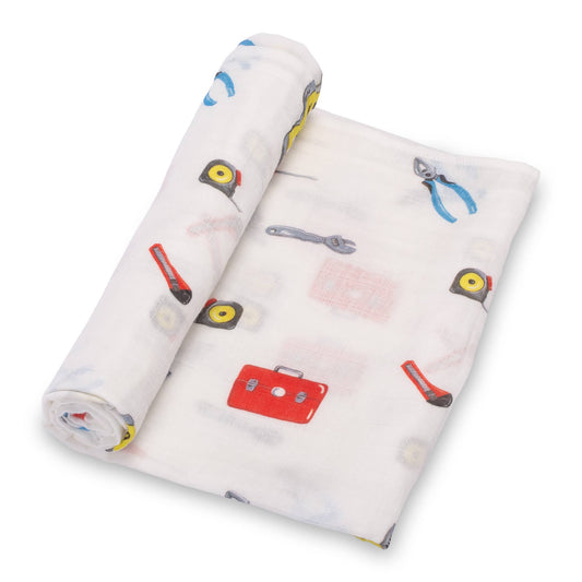 Toolbox Baby Swaddle Blanket