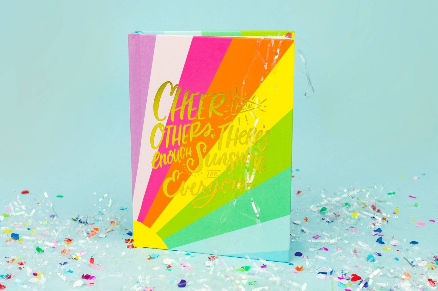 Hardcover Notebook - "Cheer For Others..."
