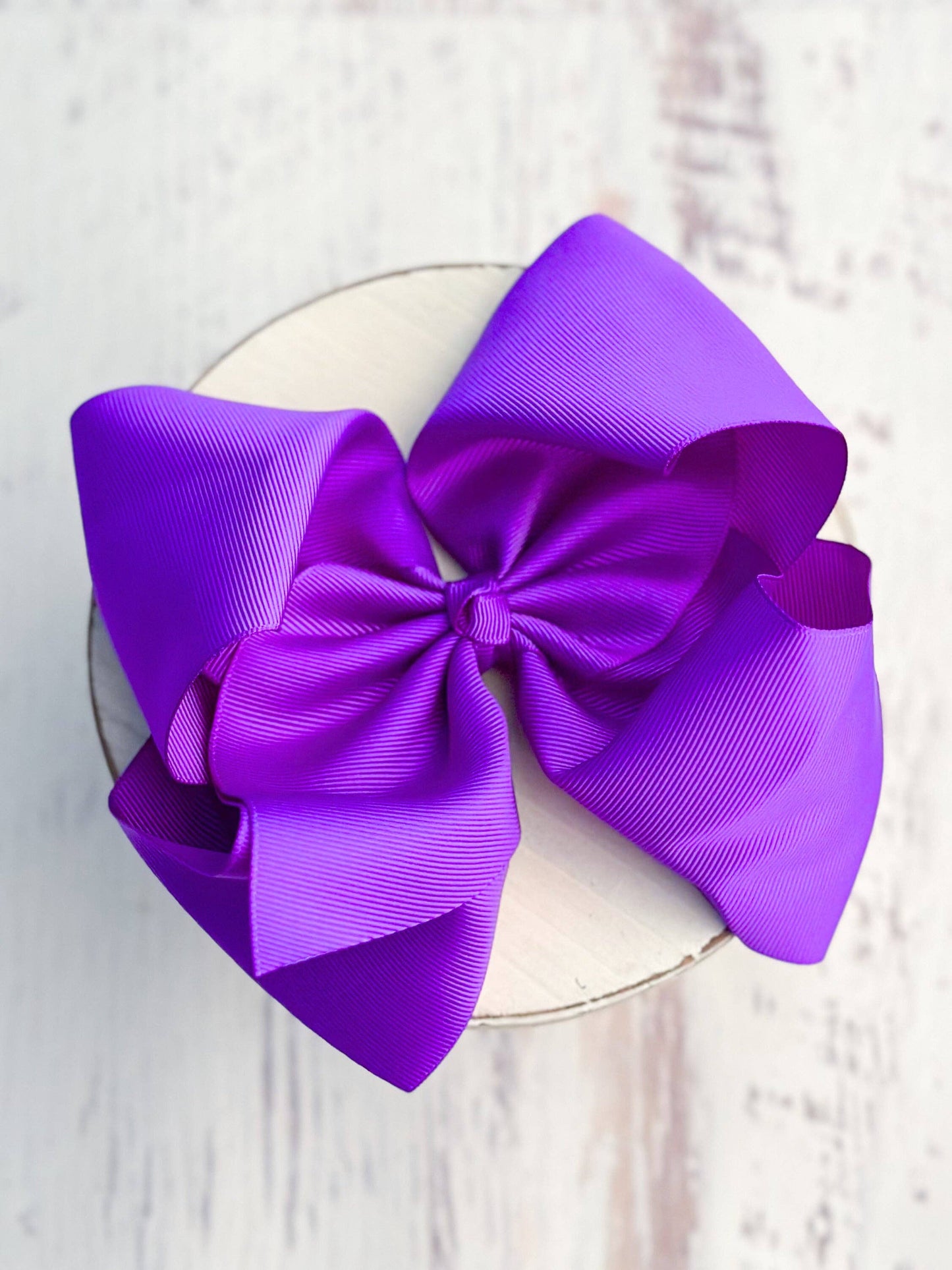 The Hair Bow Company - Texas Size Grosgrain Hair Bow - Alligator Clip - 6.5"