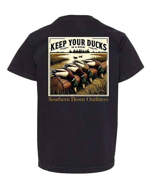 Southern Down Outfitters - Ducks in a Row Youth Tee