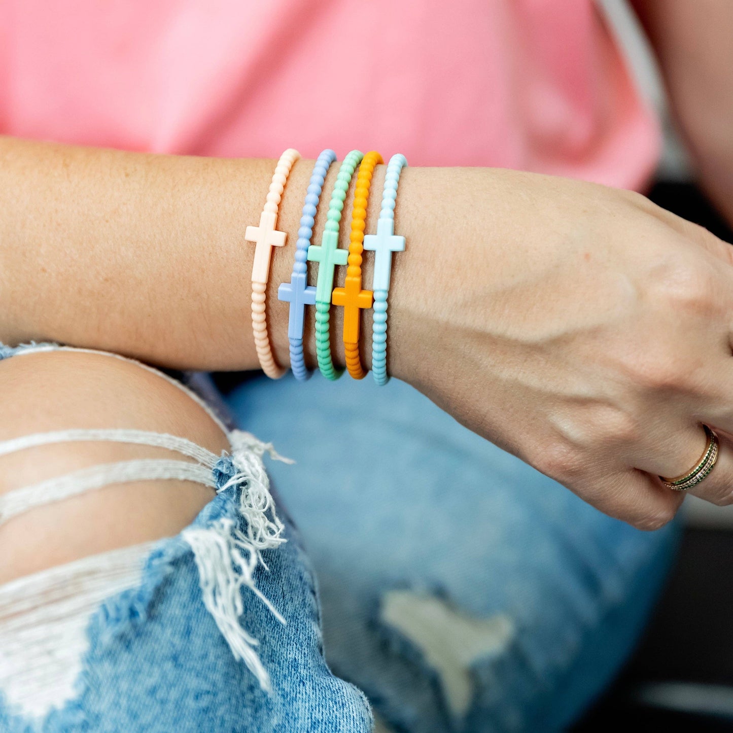 Ryan & Rose - Jesus Bracelets - 5 Packs