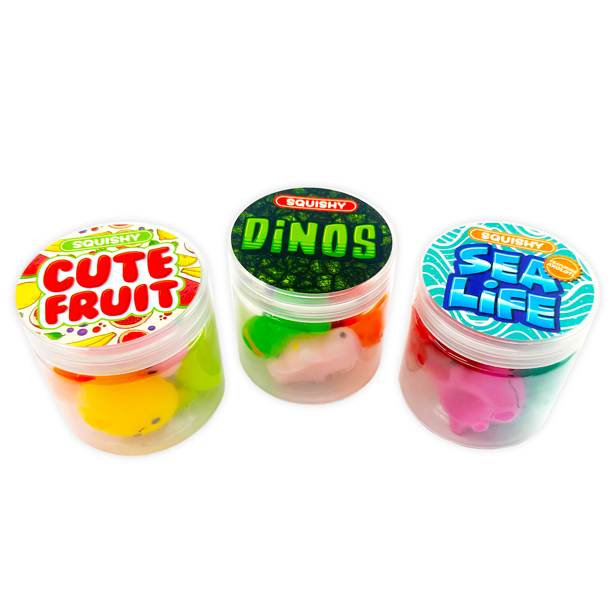 Novelty Brands - So Much Fun! Squish Jellies Toy Assortment - 12/Display