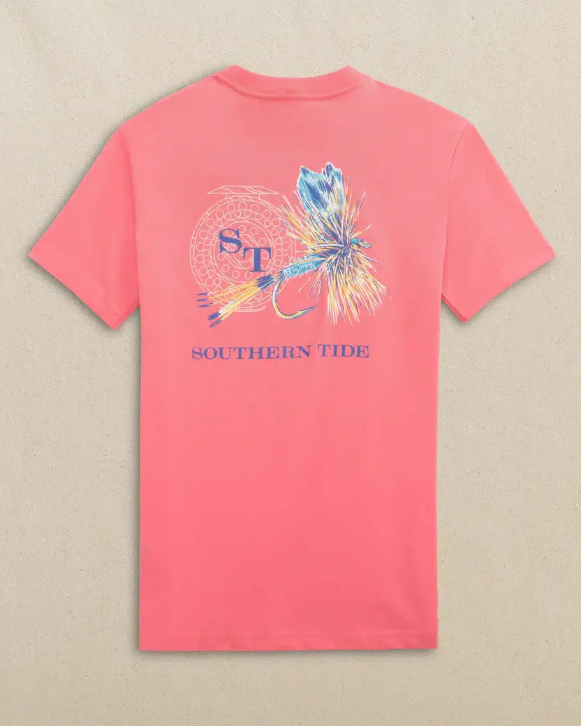 Southern Tide - Y SS Reel Fly Adams Tee