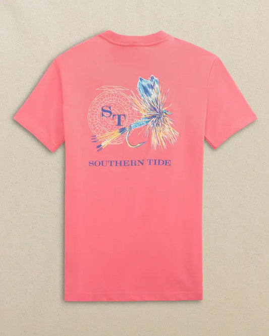 Southern Tide - Y SS Reel Fly Adams Tee