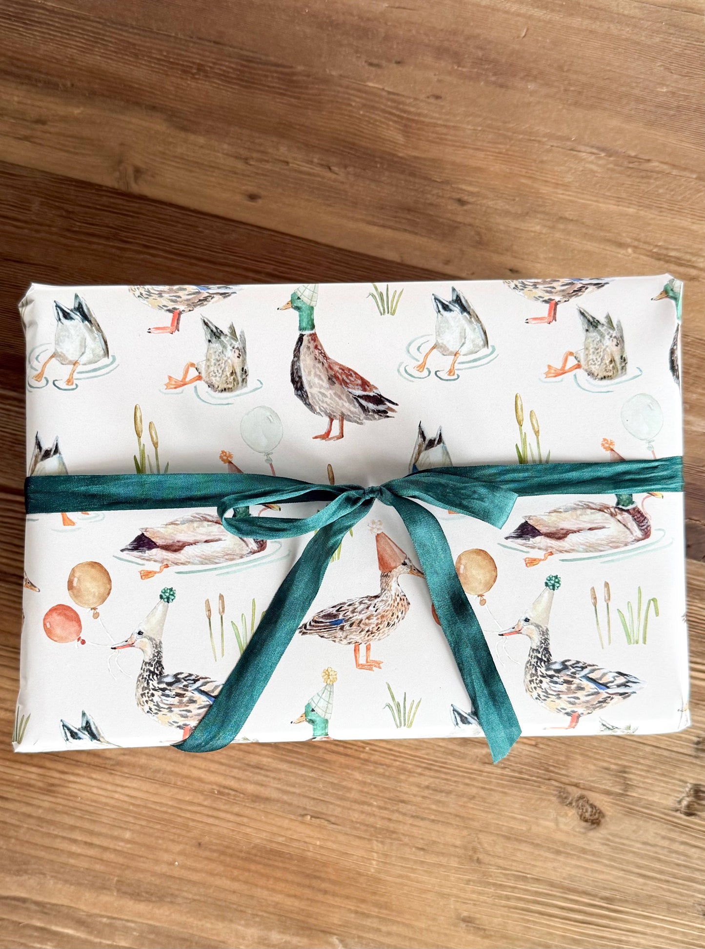 Birthday Duck Gift Wrap Roll