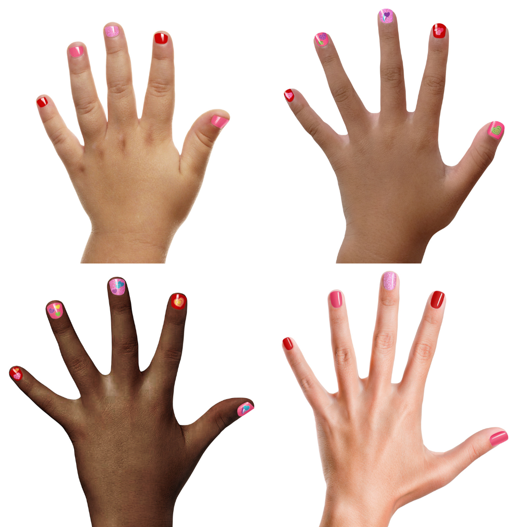 Piggy Paint - All the Heart Eyes Polish Set Non-Toxic Kids Nail Polishu