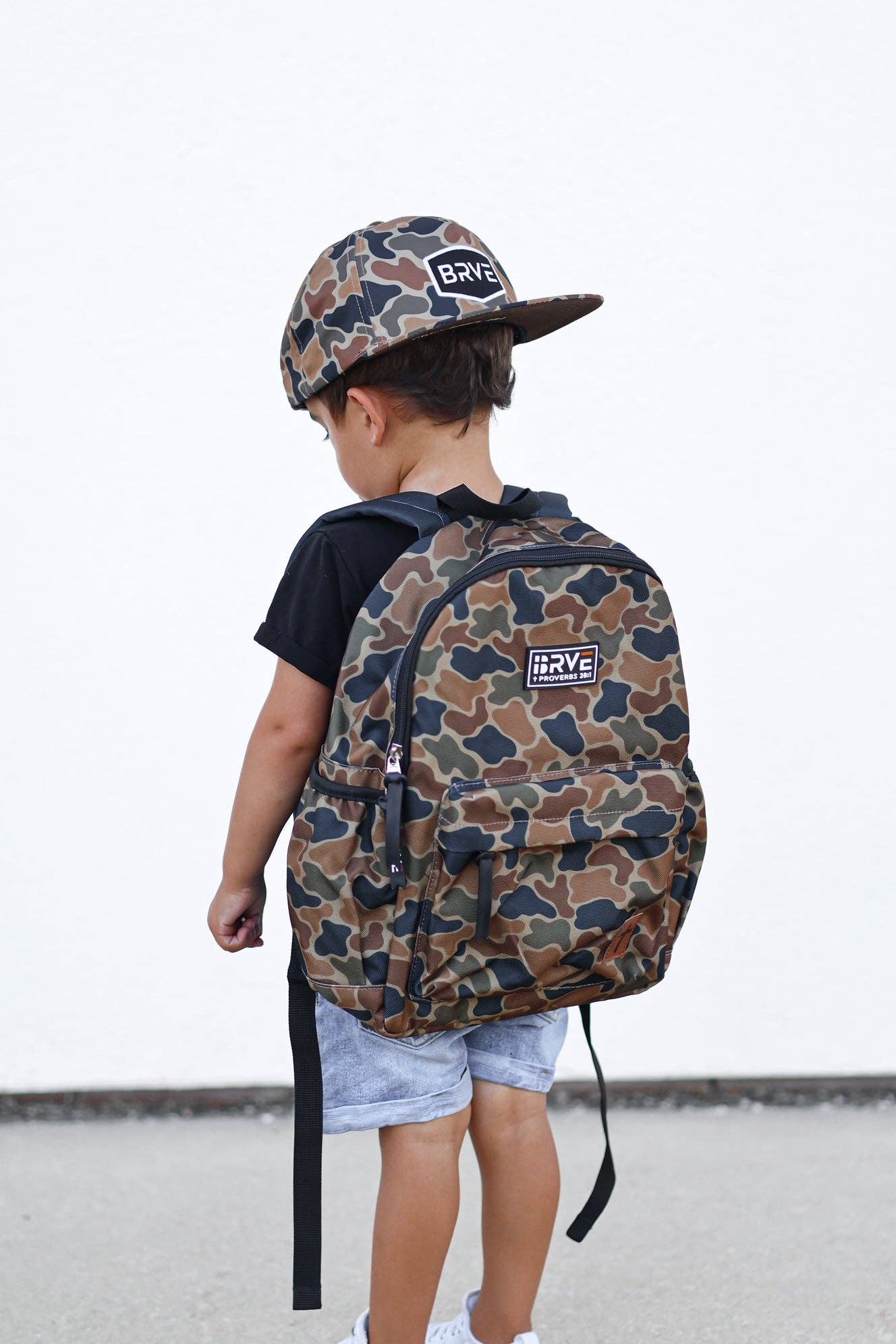BRVE by Fletch - Brown Lord's Army Camo Backpack