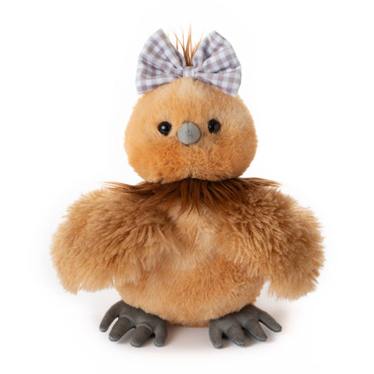 The Petting Zoo - Spring Silkie Chicken Tan  10" (25cm)