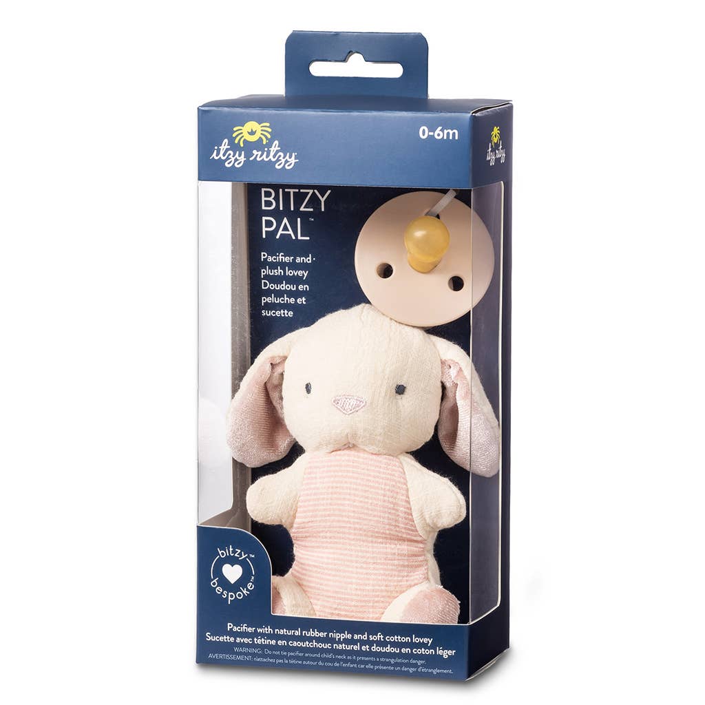 Itzy Ritzy - *NEW* Bitzy Pal Natural Rubber Pacifier & Stuffed Animal