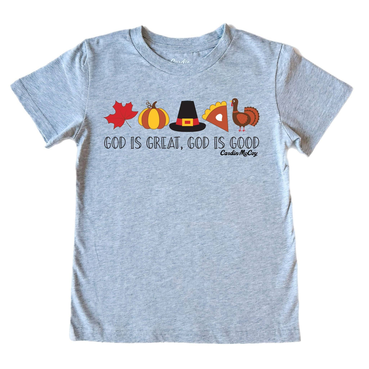 Cardin McCoy - Kids' God is Great Front Short-Sleeve Tee