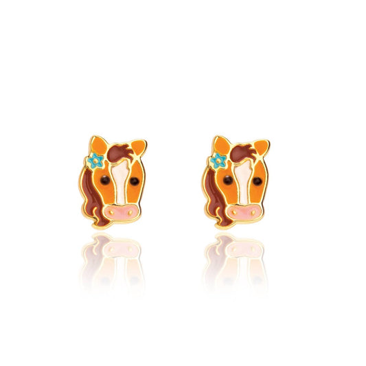 Girl Nation - Pretty Pony Cutie Stud Earrings