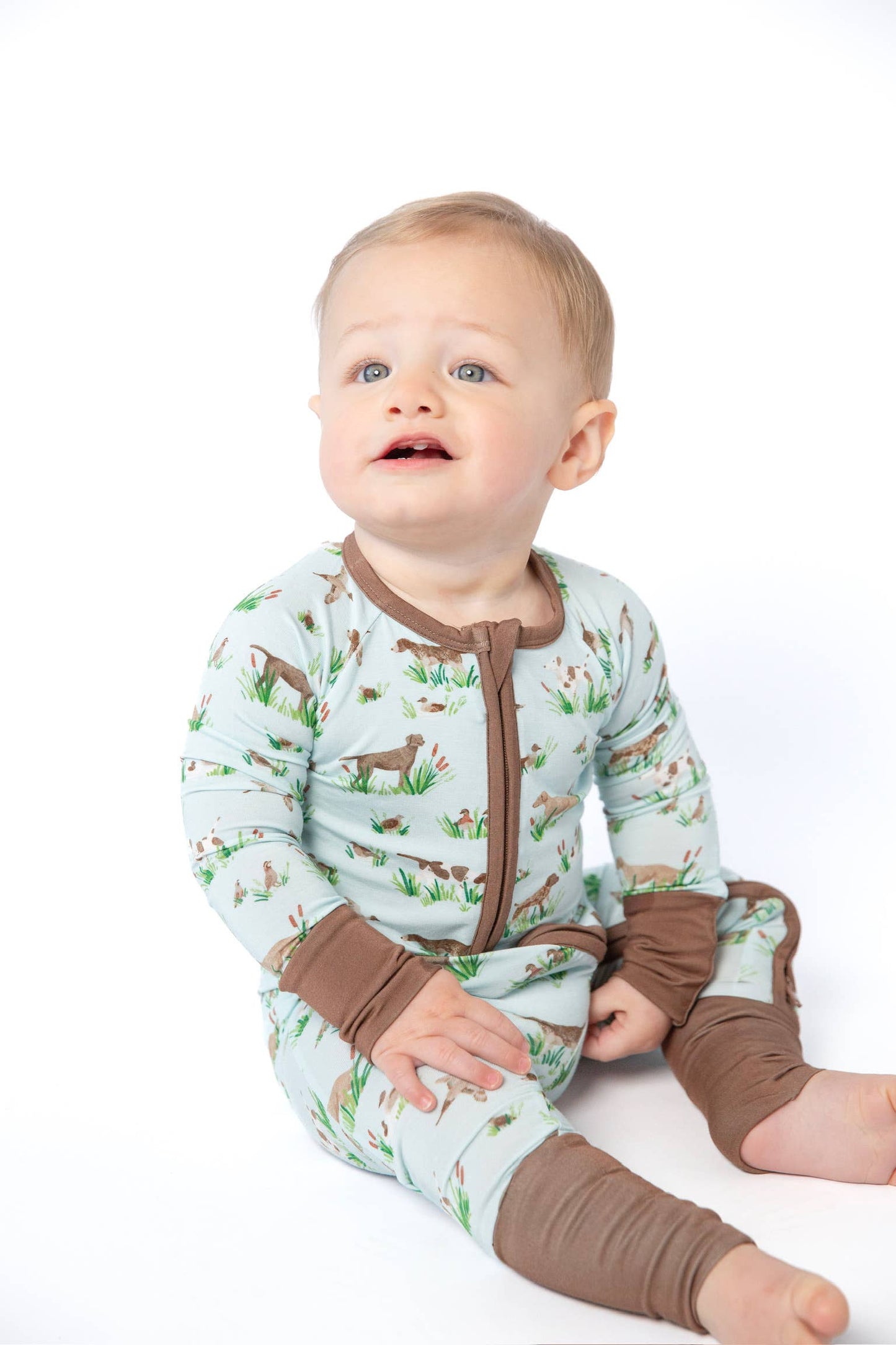 Goosies - Delta Bird Hunting Dogs Convertible Zip PJs