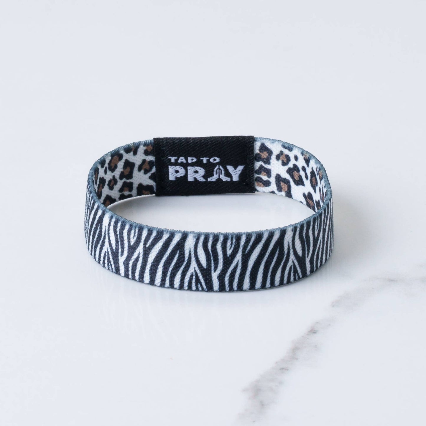 Versible - Tap To Pray™ Wristbands - Safari Zebra