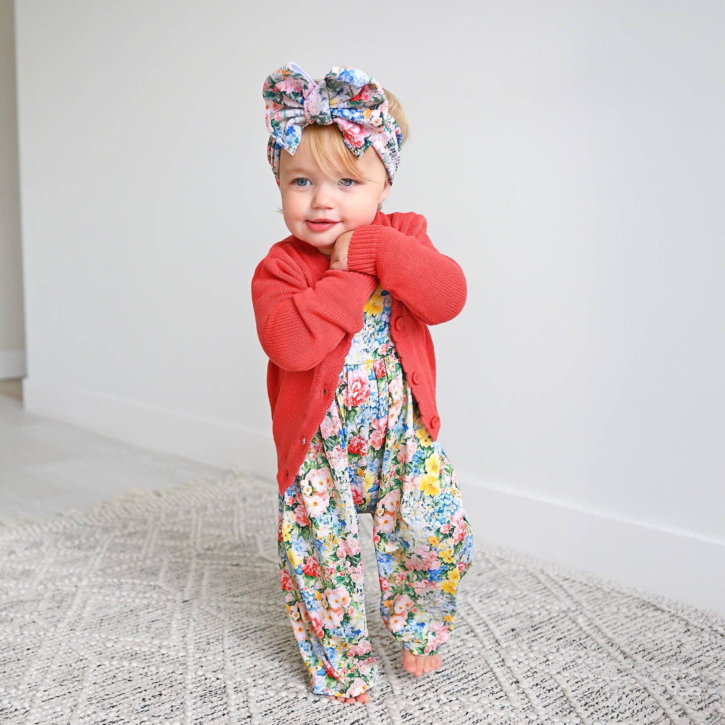 Joanna HEADWRAP Baby Toddler Floral Hair Accessories