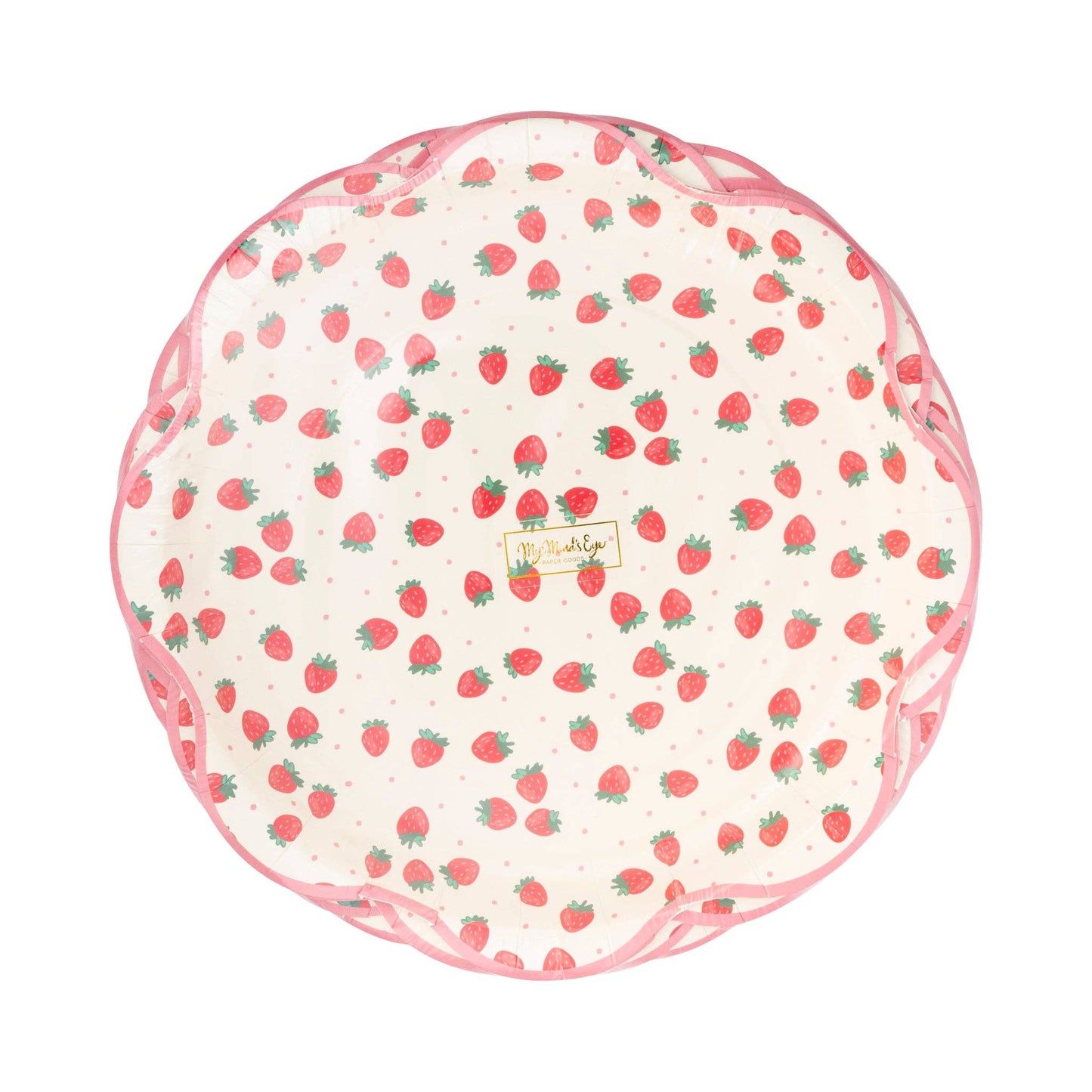 Strawberries 10" Plate