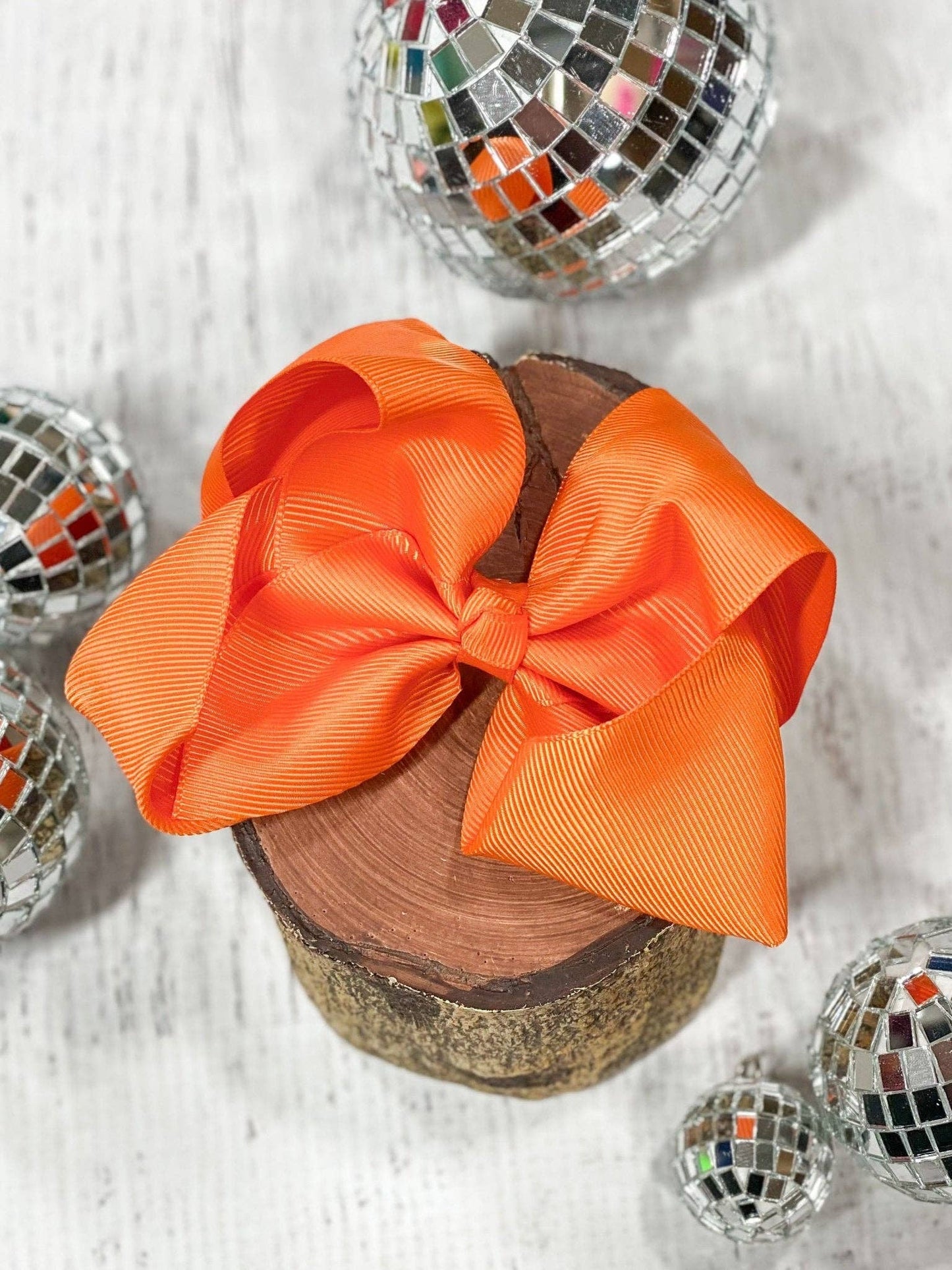 Classic Grosgrain Hair Bow - Alligator Clip - 4.5"