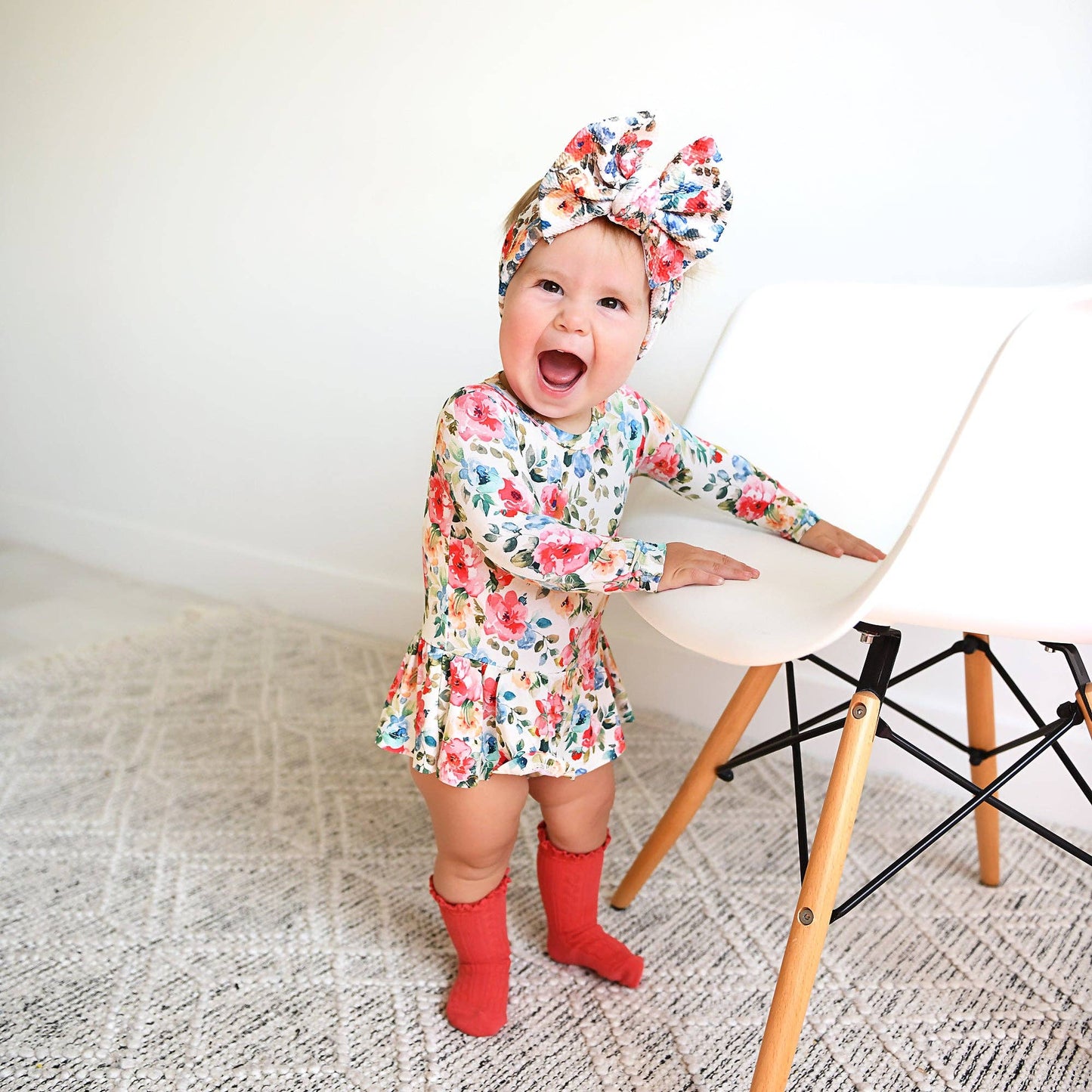 Nayeli HEADWRAP Baby Toddler Floral Hair Accessories