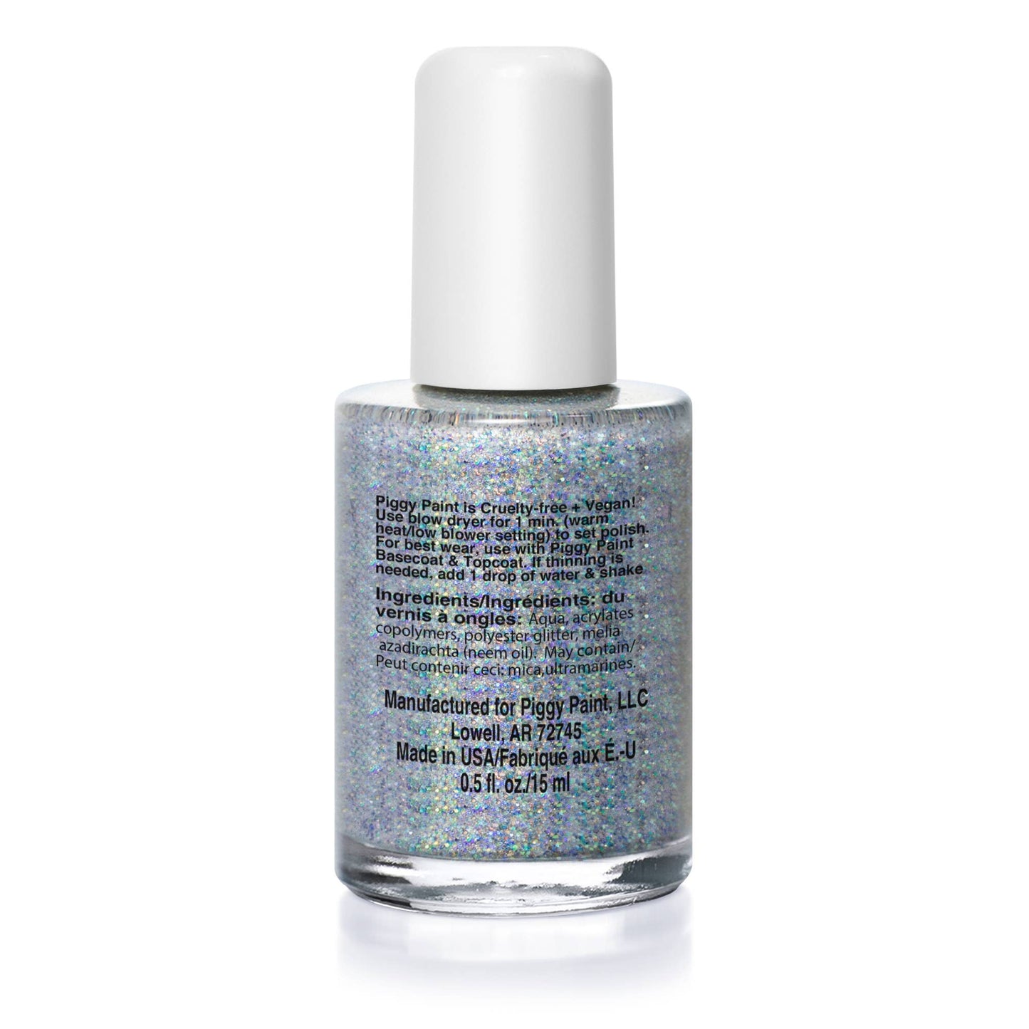 Piggy Paint - Glitterbug Non-Toxic Kids Nail Polish