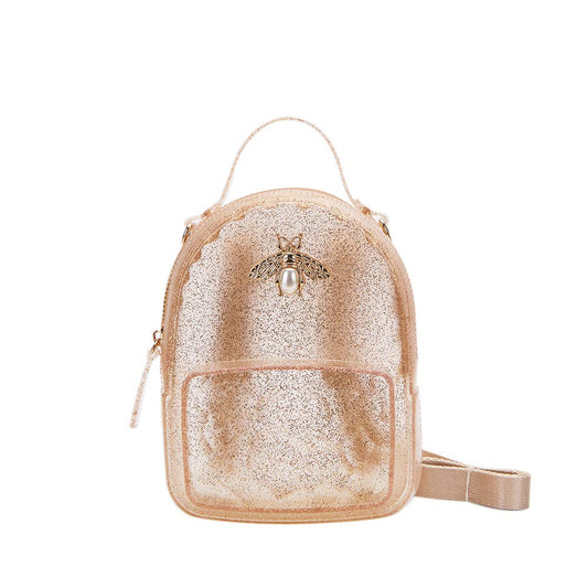 Gold Gold Bee Jelly Mini Backpack