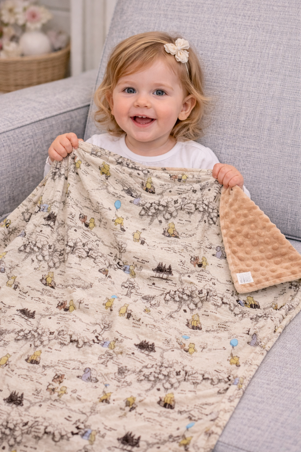 100 Acre Wood Bamboo Blanket