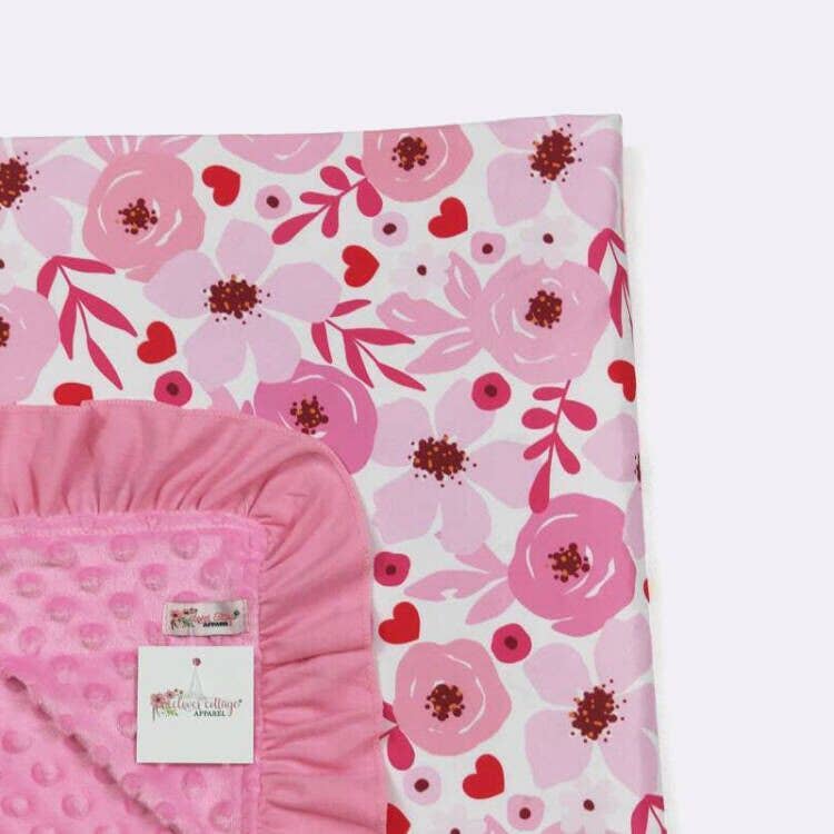 Cherry Poppy Blanket