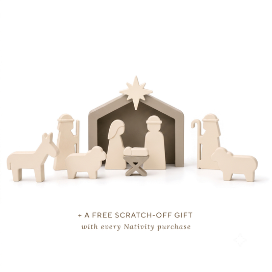 Ryan & Rose - Silicone Nativity Playset