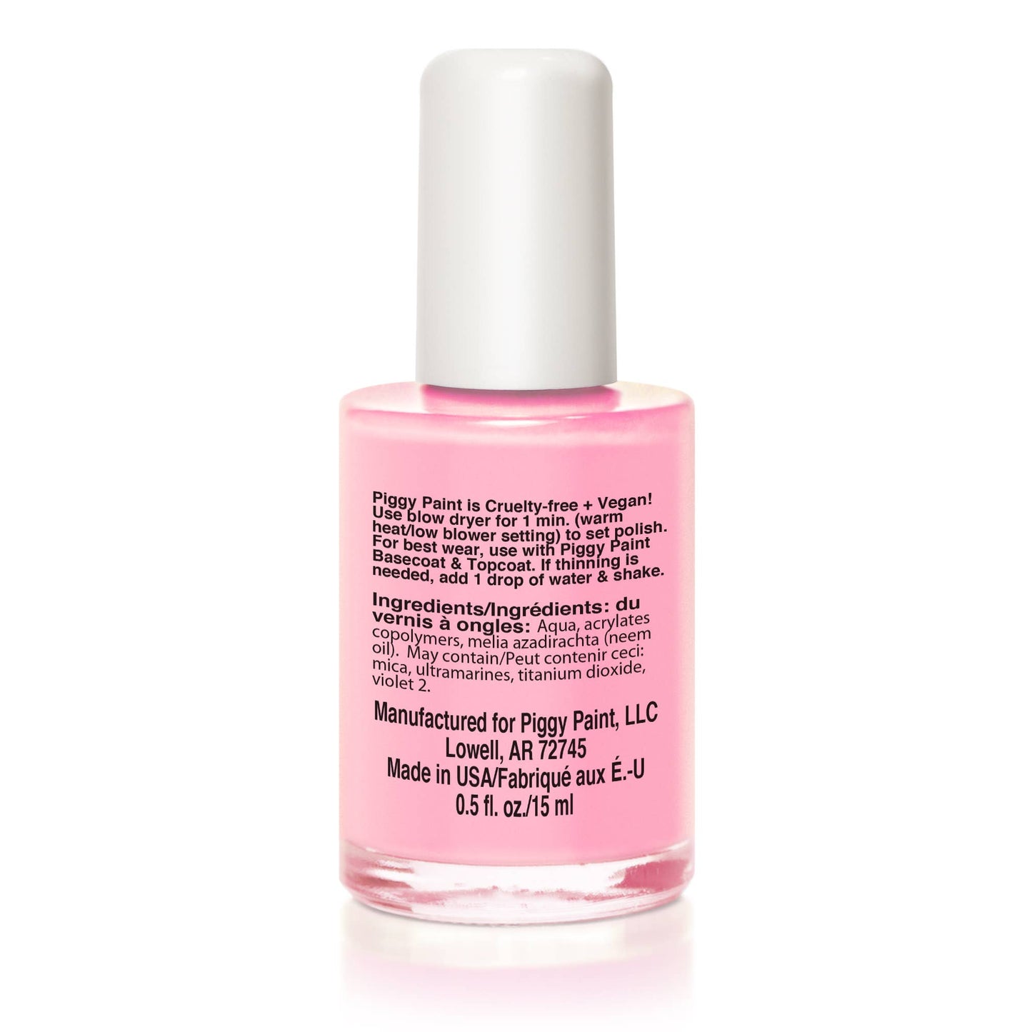 Piggy Paint - Muddles The Pig Non-Toxic Kids Nail Polish
