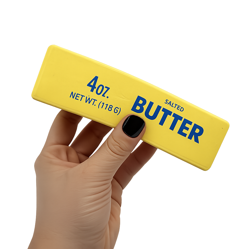Fun Doh Small Butter Stick Slow Rise Fidget Toy