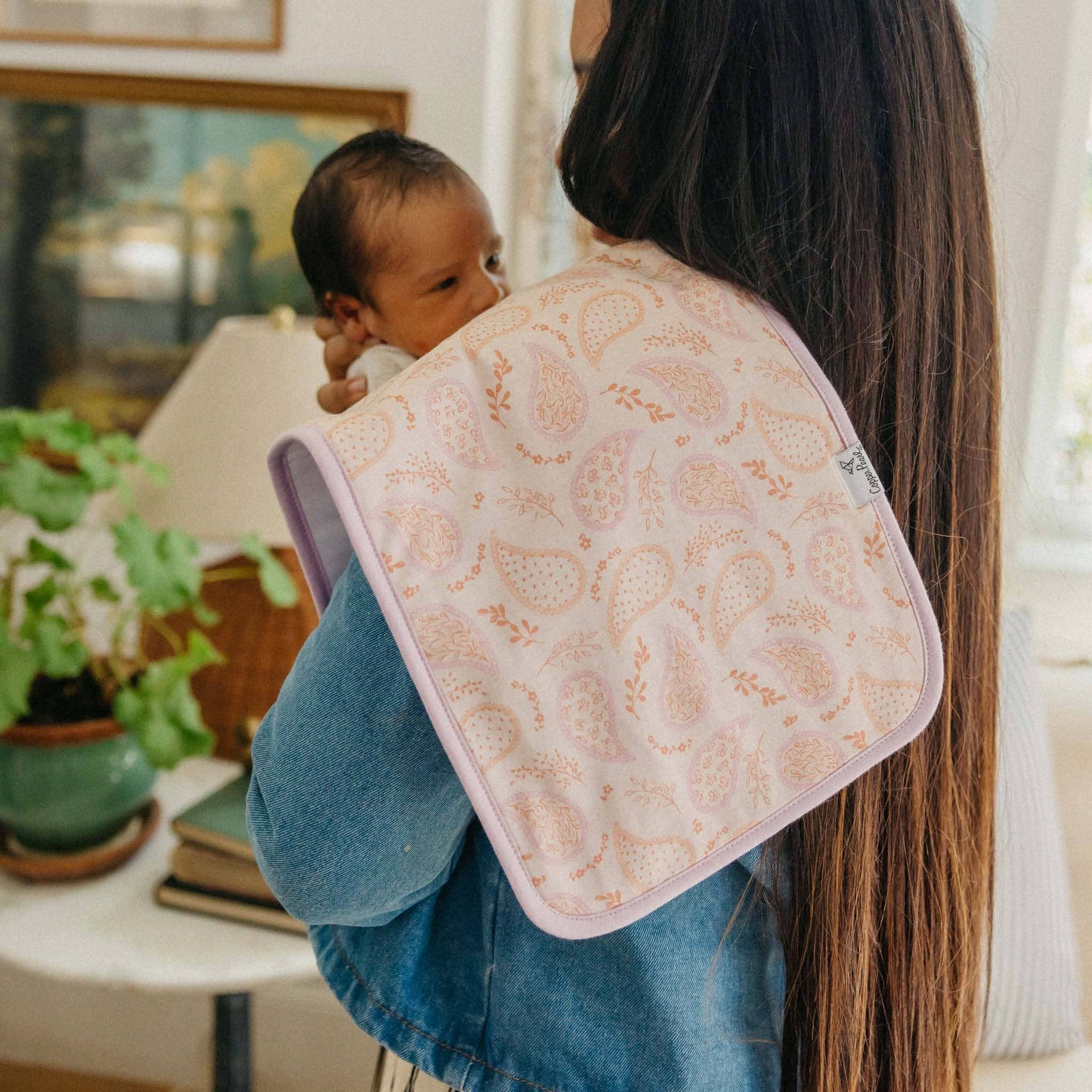 Copper Pearl - 3 Pack Premium Burp Cloths - Cheyenne