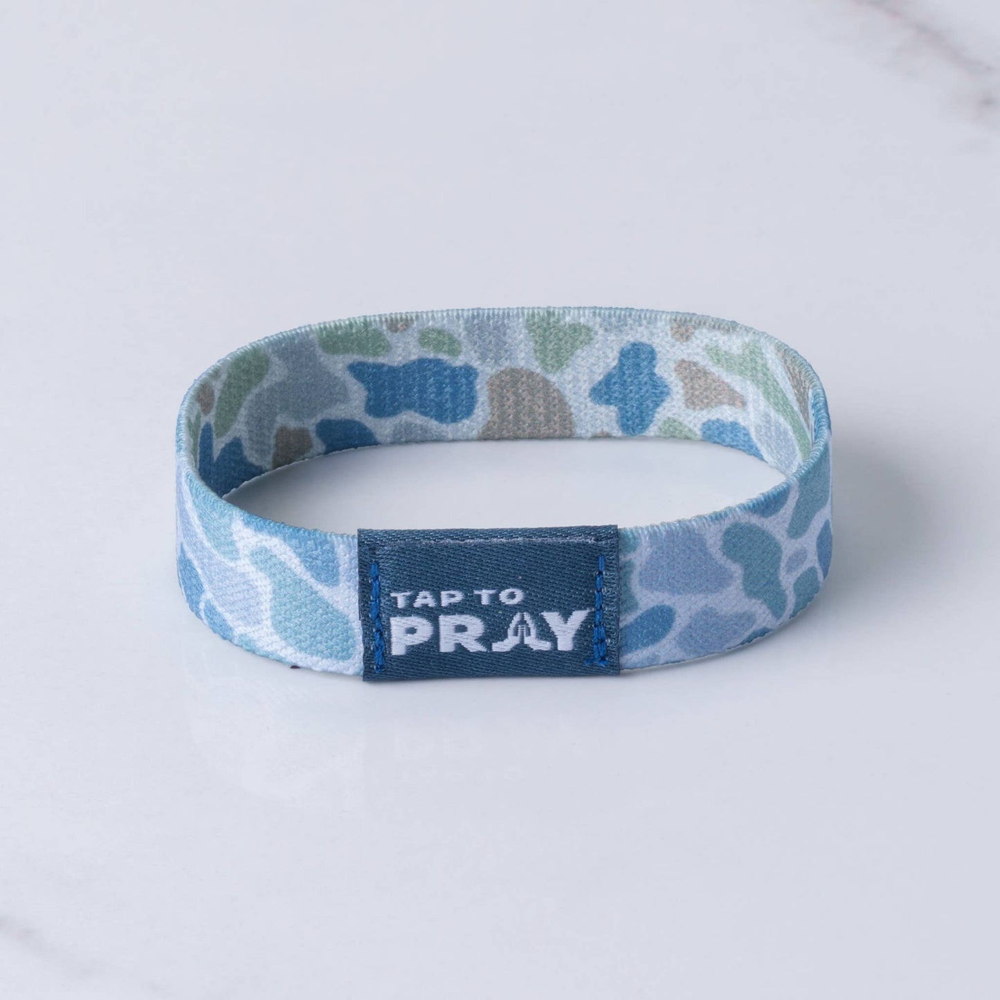 Versible - Tap To Pray™ Wristbands - River Rock Camo Moss & Slate