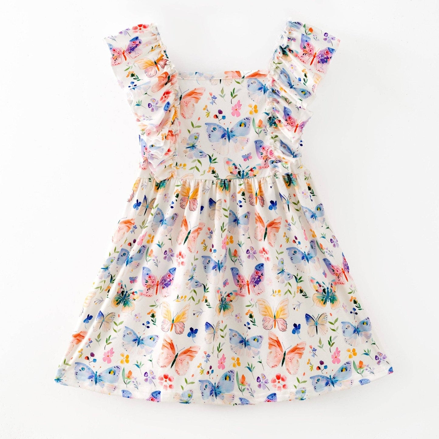 The Hair Bow Company - Girls Butterfly Garden Twirl Dress