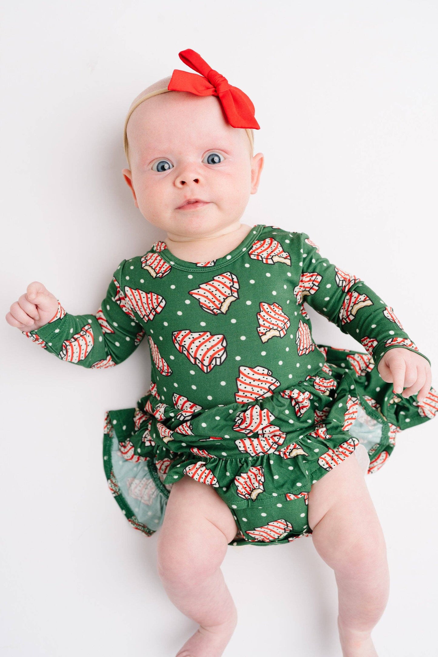 Little One Shop - Tree Treats Bodysuit Bamboo Dress
