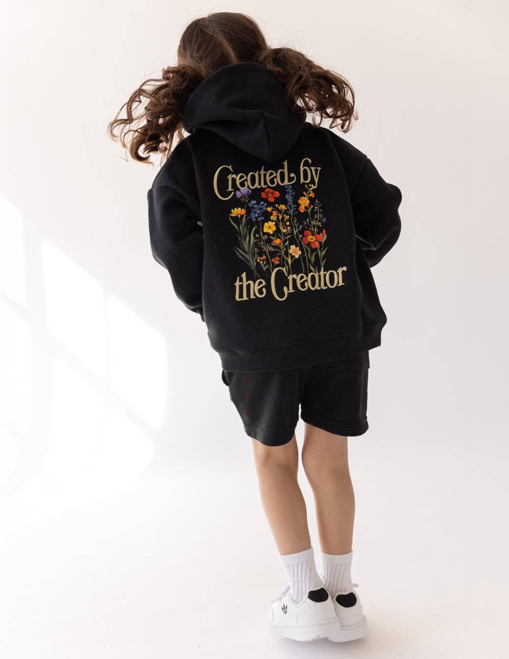 Elevated Faith - Created by the Creator Kids Hoodie