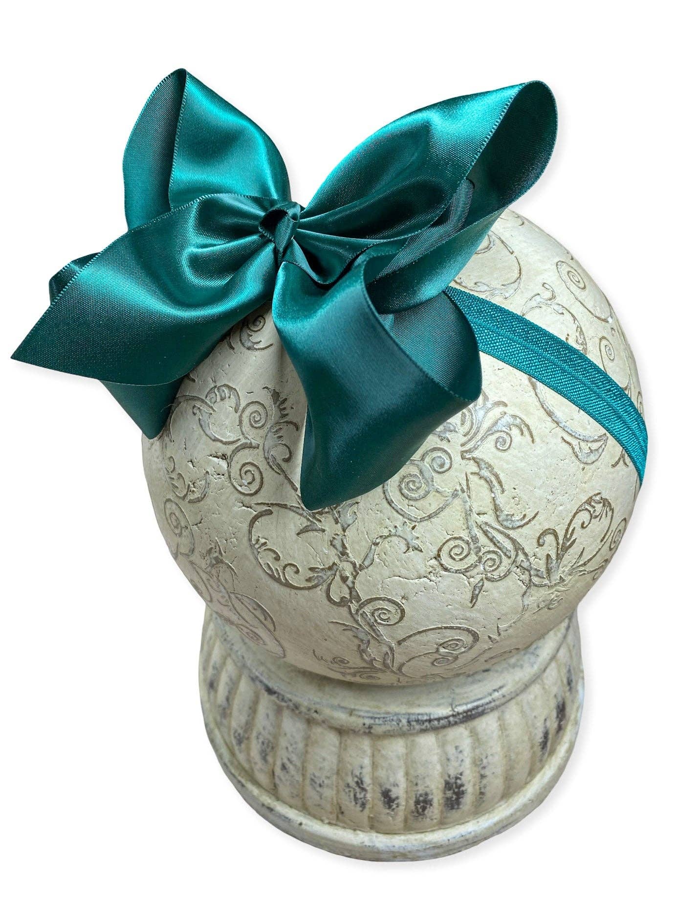 4.5" Classic Satin Hair Bows | Alligator Clips or Headbands