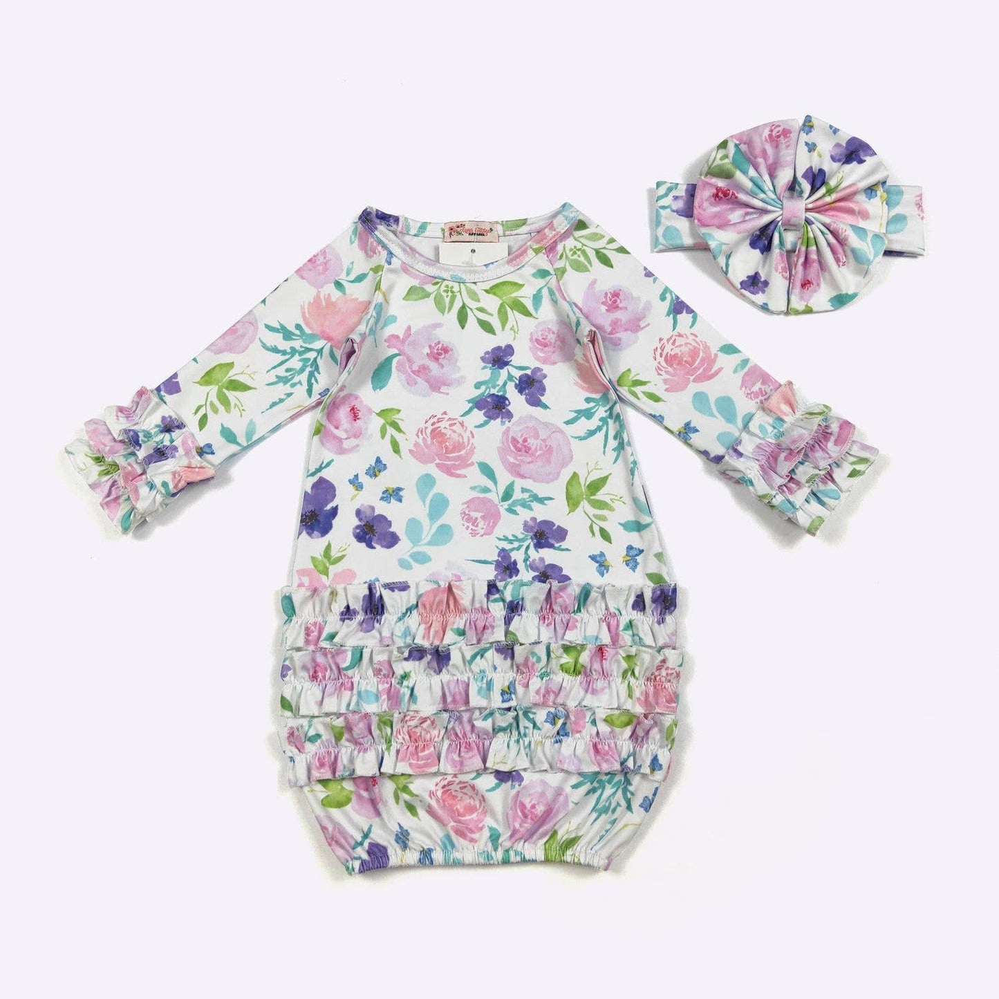 Clover Cottage - Vineyard Baby Gown