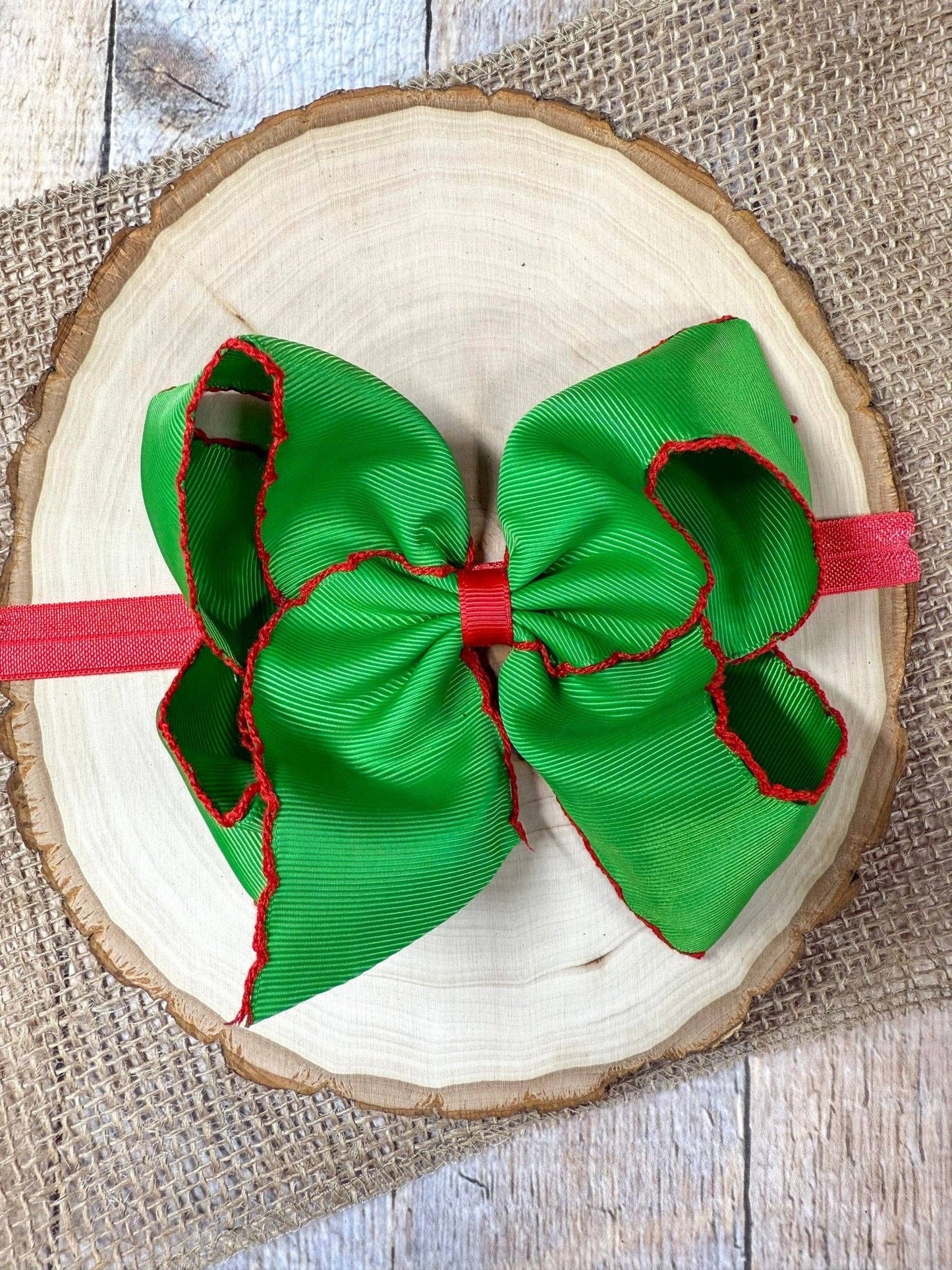 5" Classic Moonstitch Boutique Bows