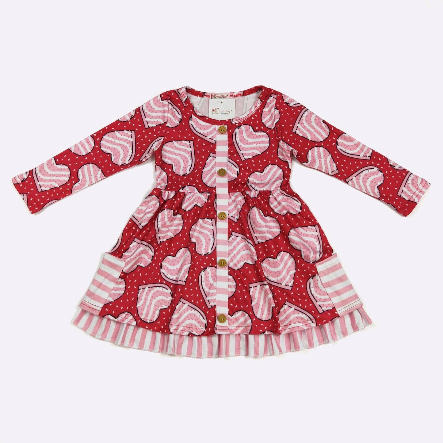 Cupid Cakes Girls Dress