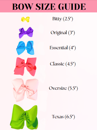 4.5" Classic Grosgrain Hair Bow