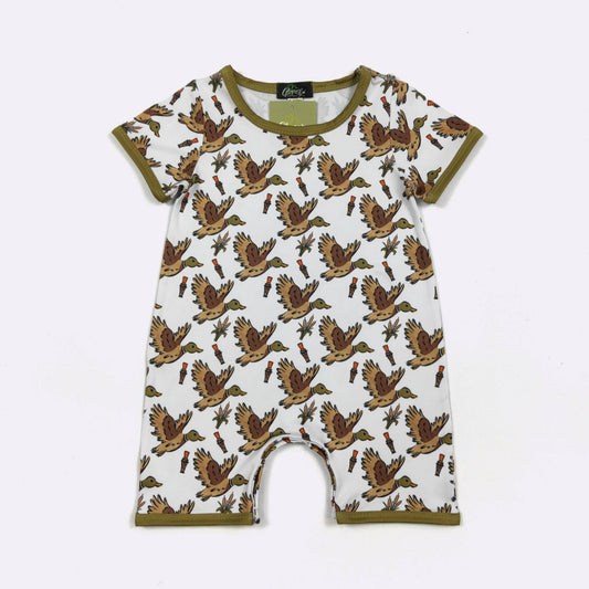 Quacker Boy Romper