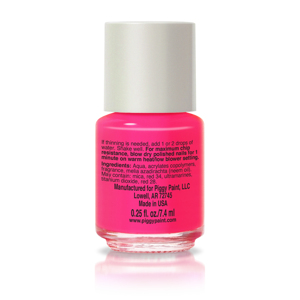 Scented Rad Raspberry Non-Toxic Kids Nail Polish 💖