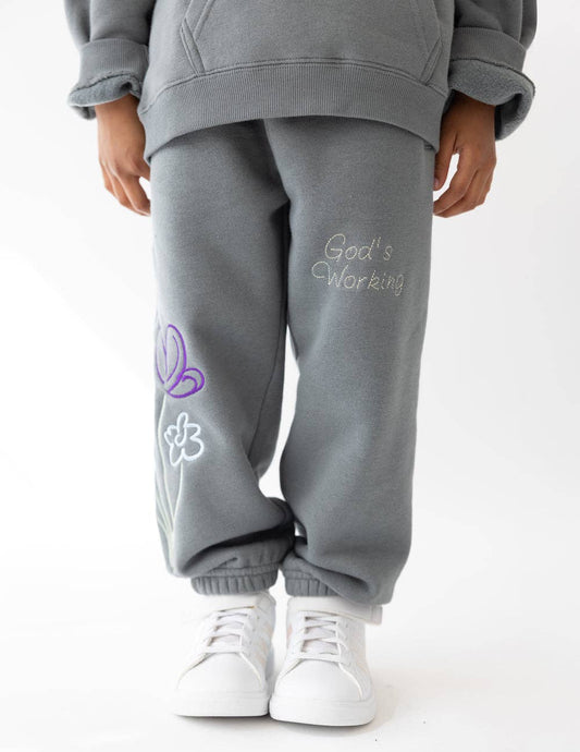 Elevated Faith - God's Still Working Kids Sweatpant