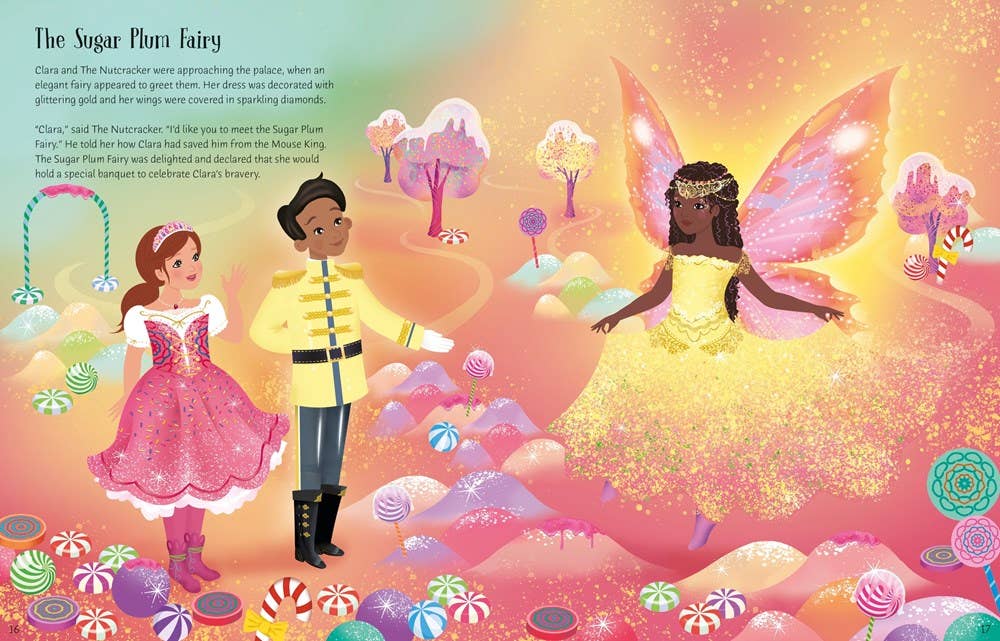 HarperCollins - Sticker Dolly Dressing The Nutcracker : Usborne